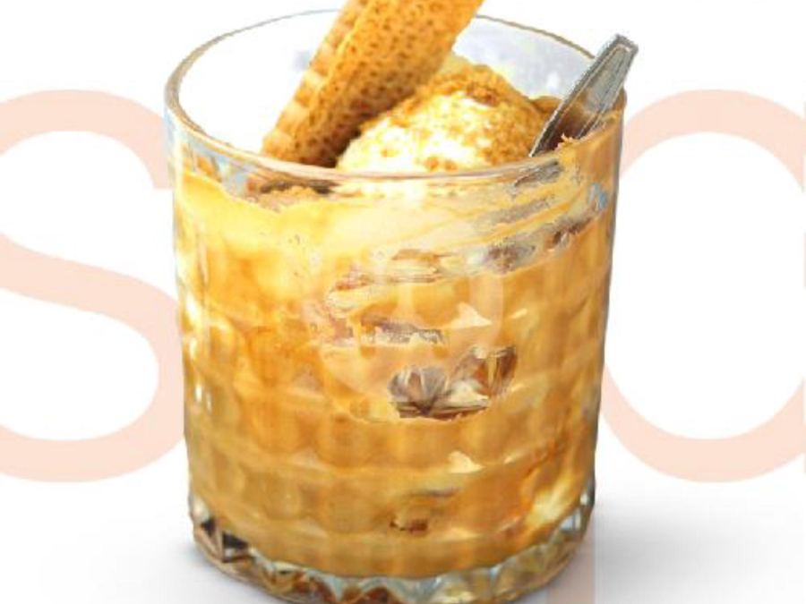 Sajian Biscoff Lotus di Station Coffee Premium