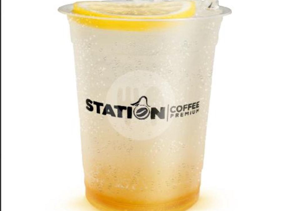 Sajian Lemonade di Station Coffee Premium