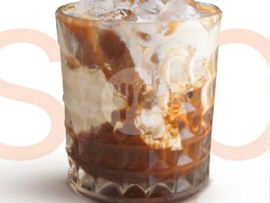 Sajian Salted Mocha di Station Coffee Premium